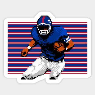 New York Pixel Running Back Sticker